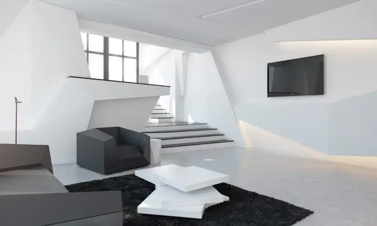 Karakteristik interior futuristik, Sumber: Karakteristik interior futuristik