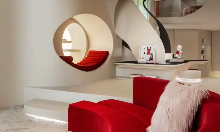 Konsep interior futuristik, Sumber: housing.com