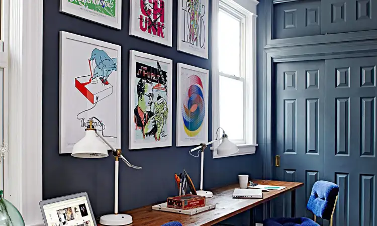 Wall art sebagai dekorasi, Sumber: bhg.com