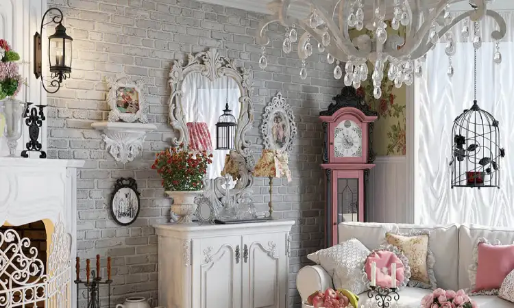 Ciri khas gaya desain shabby chic, Sumber: dropinblog.net