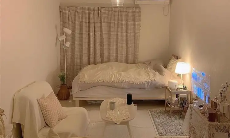 Penggunaan warna netral, Sumber: pinterest.com