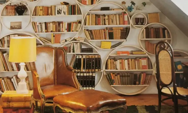 Ruang baca vintage, Sumber: instagram.com