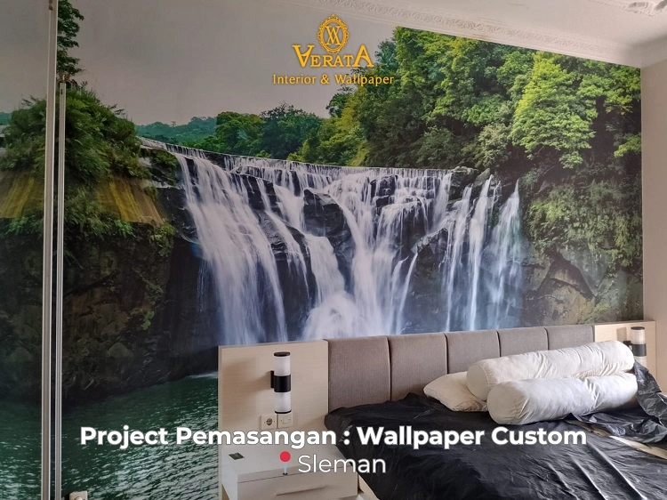 Wallpaper custom memberikan kesan lebih hidup, Sumber: doc pribadi