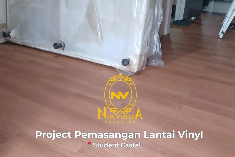 Lantai vinyl membuat ruangan tampak modern, Sumber: doc pribadi