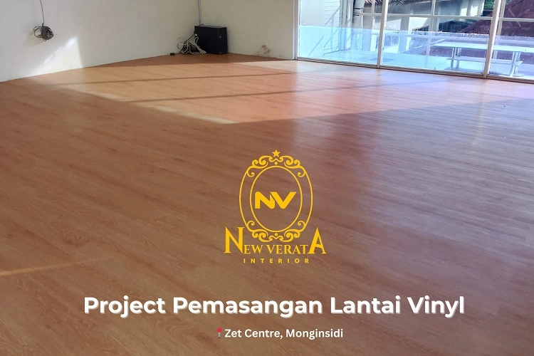 Lantai vinyl membuat ruangan terasa modern, Sumber: doc pribadi