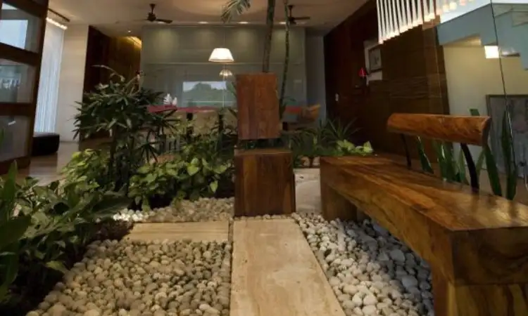 Sunken indoor garden, Sumber: pinterest.com