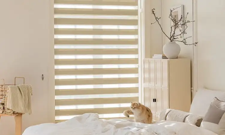 Alasan menggunakan zebra blind, Sumber: easeeasecurtains.com