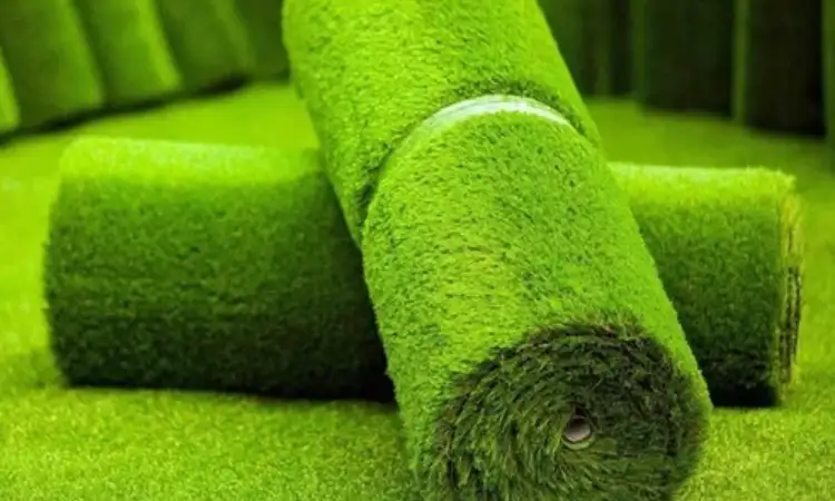 Karpet rumput double layer, Sumber: imimg.com