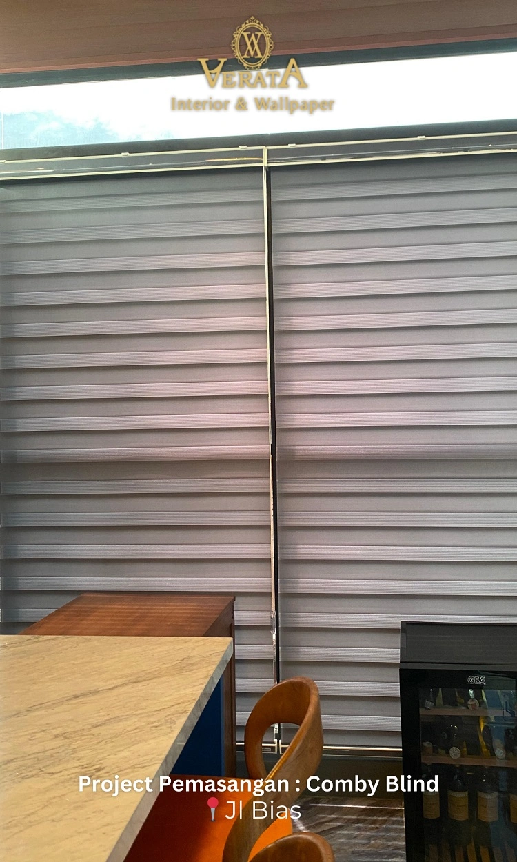 Combi blind untuk area rooftop, Sumber: doc pribadi