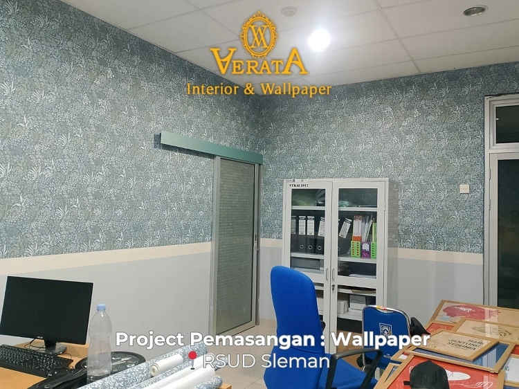 Wallpaper dengan warna yang menenangkan, Sumber: doc pribadi