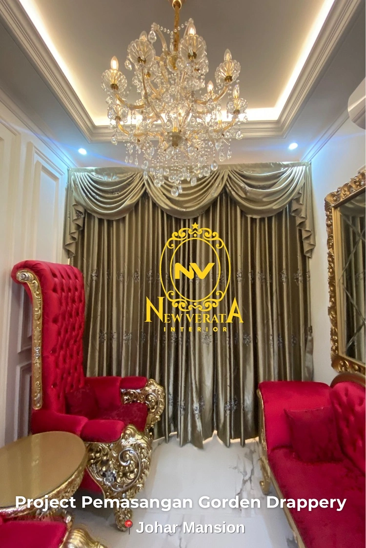 Penggunaan gorden memberikan kesan elegan, Sumber: doc pribadi