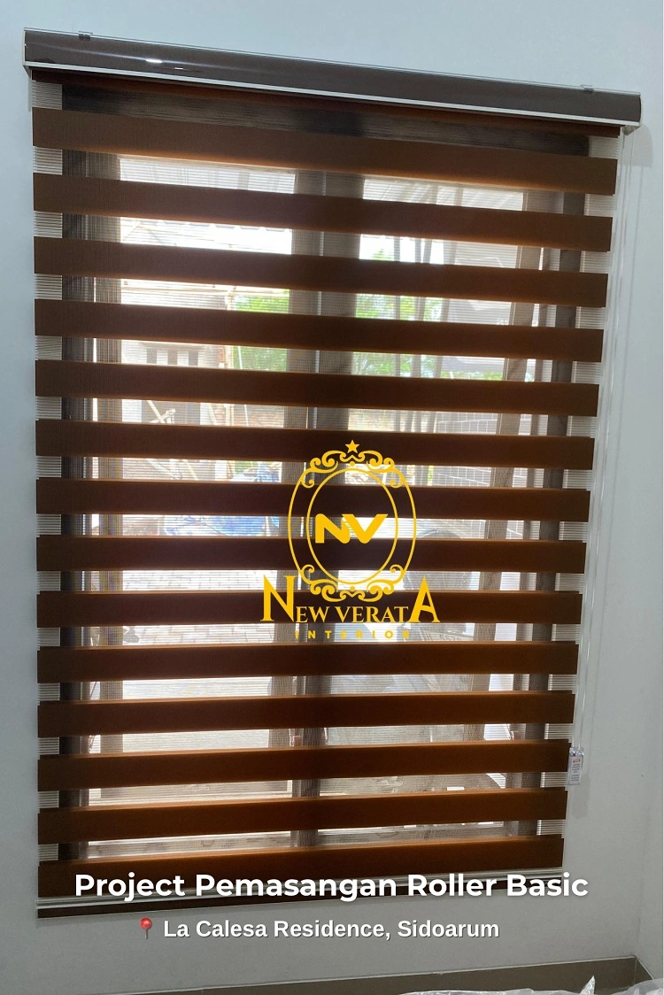 Roller basic pada area kamar, Sumber: doc pribadi