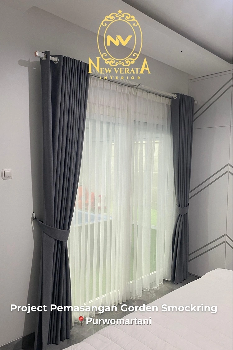 Gorden smockring untuk area kamar, Sumber: doc pribadi