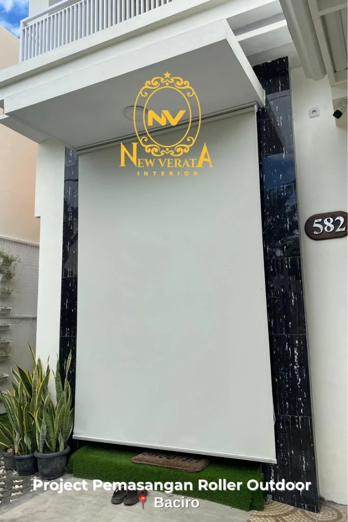 Roller outdoor untuk area depan rumah, Sumber: doc pribadi