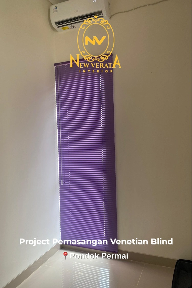 Venetian blind untuk area kamar, Sumber: doc pribadi