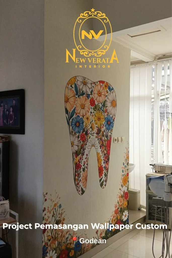Wallpaper custom memberikan kesan yang lebih hangat, Sumber: doc pribadi