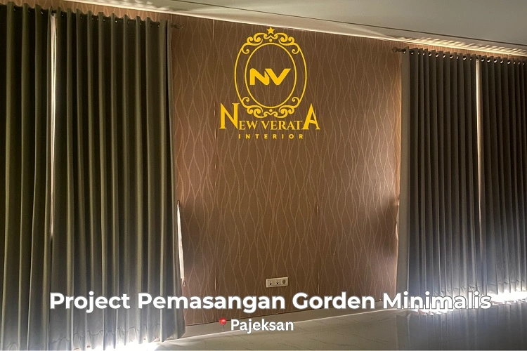 Penggunaan gorden memberikan kesan modern, Sumber: doc pribadi
